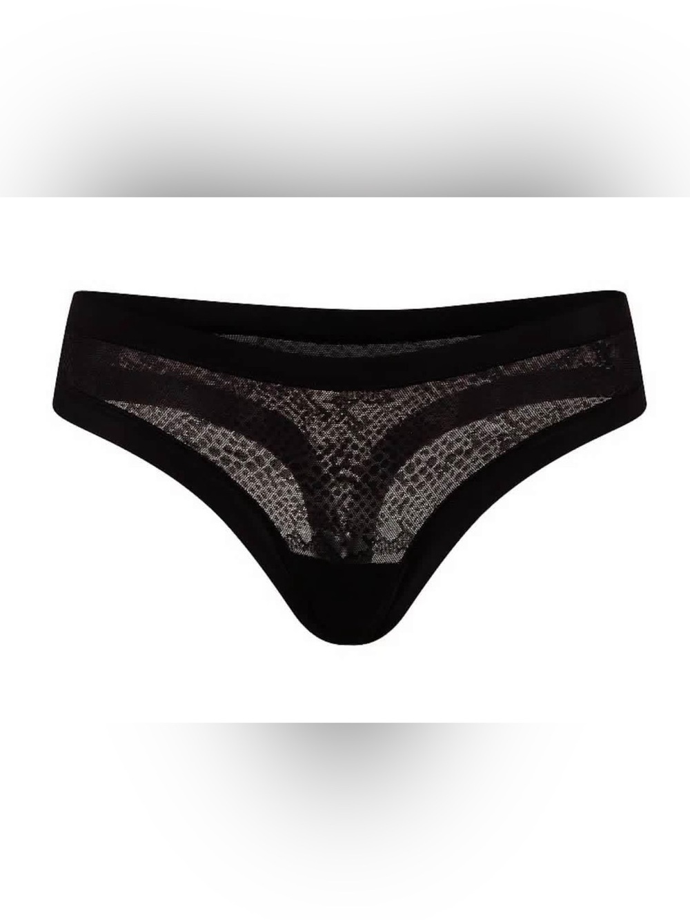Victoria’s Secret No-Show Snake Mesh Thong Panty, Size Small, BNWT
